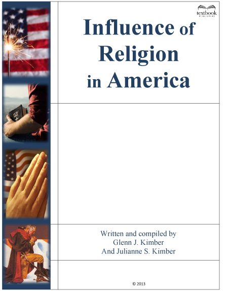 Influence of Religion in America –Hook Dates